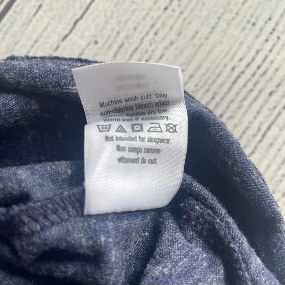 Gymboree Blue Heathered Colorblock Tee size 0-3 months